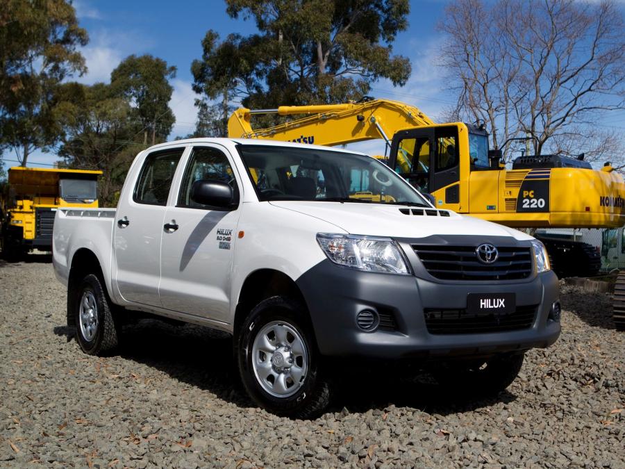  Toyota Hilux WorkMate Double Cab 4x4 2011 года  (AU) (фото 2 из 9)